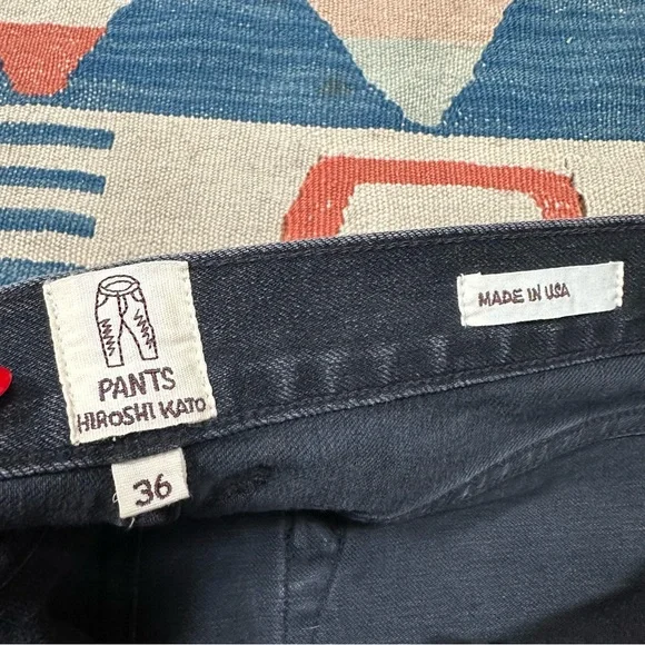 Kato by Hiroshi Kato The Pen Slim Rilo Washed Black Jeans 36x28 - Picture 12 of 13